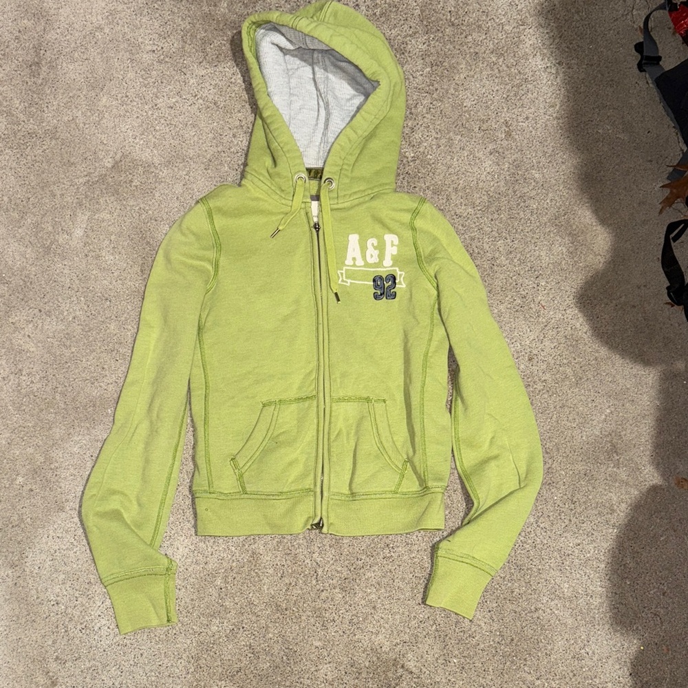 Y2K Abercrombie & Fitch New York Full Zip Hoodie